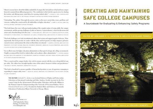 Creating and maintaining safe college campuses