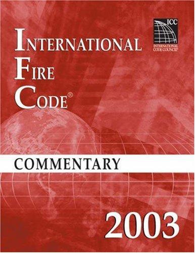 2003 International Fire Code Commentary