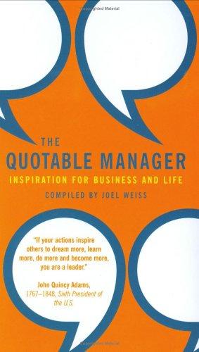 The quotable manager