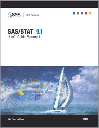 SAS/STAT 9.1