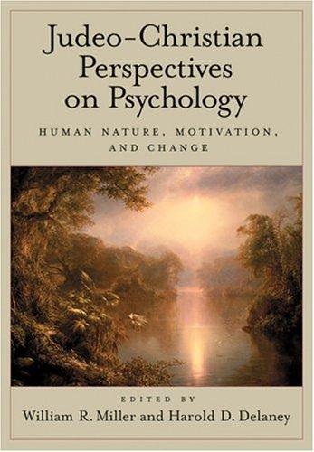Judeo-Christian Perspectives on Psychology