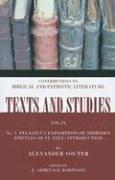 Pelagius's Expositions of Thirteen Epistles of St. Paul: Introduction, No. 1