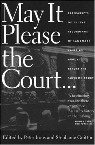 May it please the court