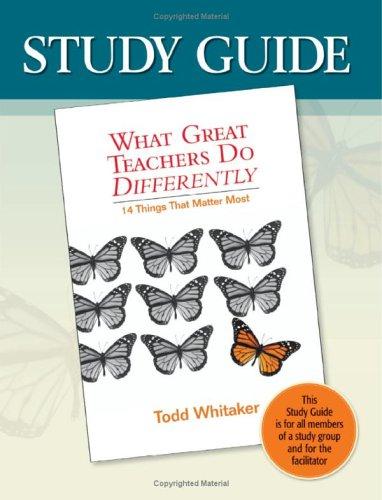 Study Guide: What Great Teachers Do Differently