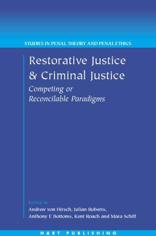 Restorative justice and criminal justice