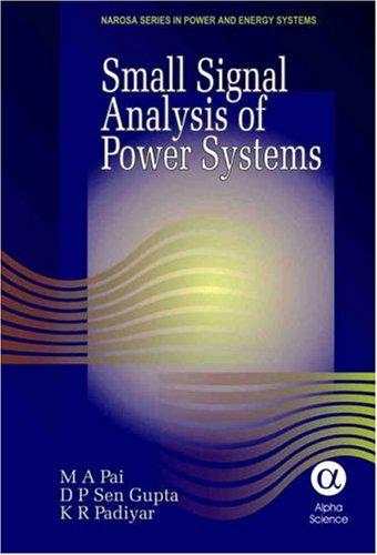 Small Signal Analysis of Power Systems