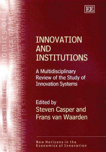 Innovation and institutions