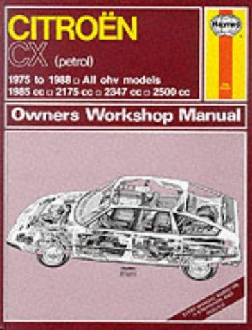 Citroën CX (Petrol) 1975-88 Owner's Workshop Manual