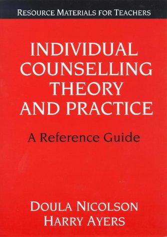 Individual Counselling Theory and Practice