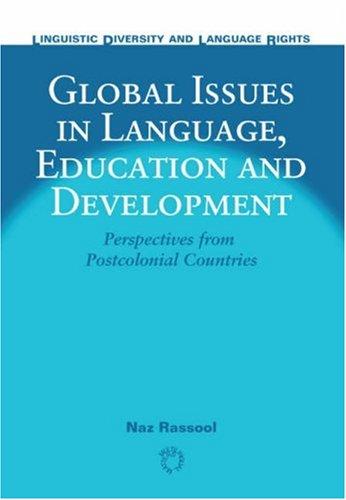Global Issues in Language, Education and Development