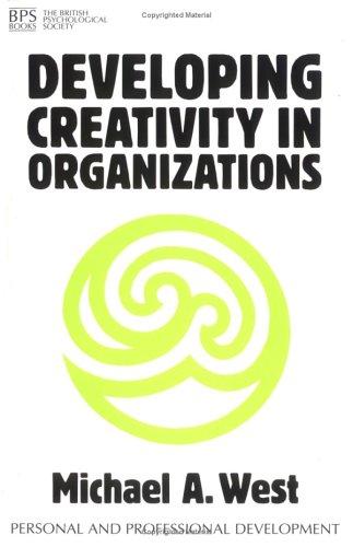 Developing Creativity in Organisations