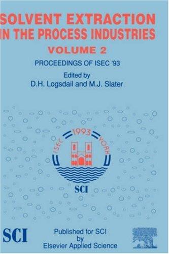 Solvent Extraction in the Process Industries