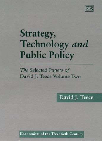 Strategy, Technology, and Public Policy