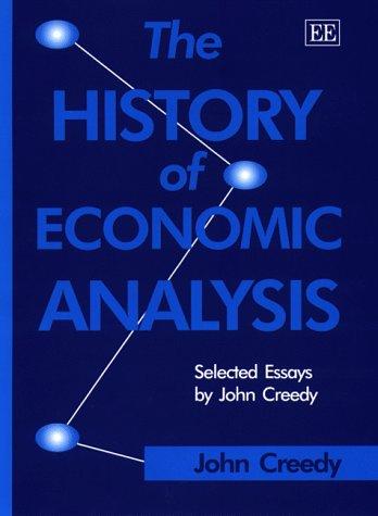 The History of Economic Analysis