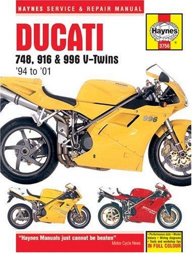 Ducati 748, 916 & 996 service and repair manual