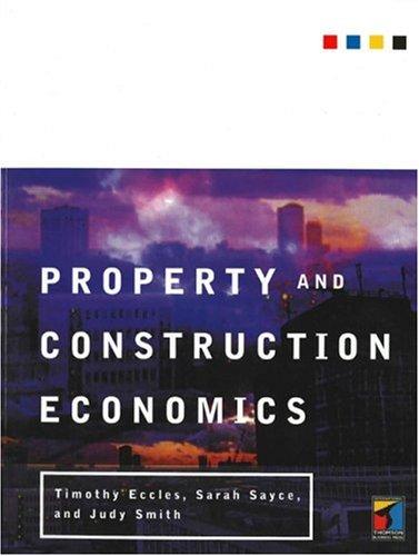 Property and Construction Economics
