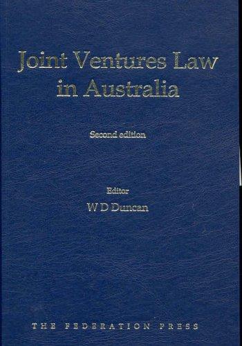 Joint Ventures Law in Australia