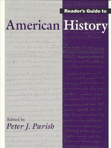 Reader's guide to American history
