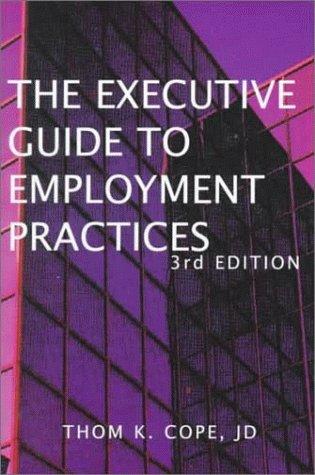 Executive guide to employment practices