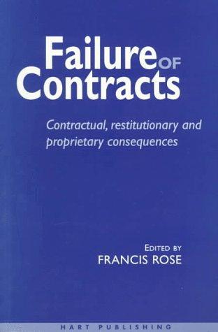 Failure of contracts