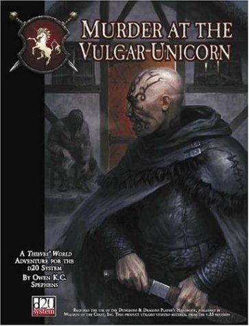 Murder at the vulgar unicorn