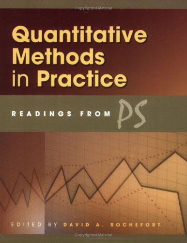 Quantitative Methods in Practice