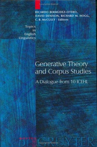 Generative theory and corpus studies
