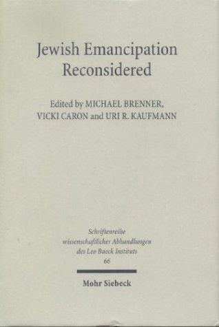 Jewish Emancipation Reconsidered