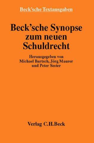 Beck'sche Synopse zum neuen Schuldrecht