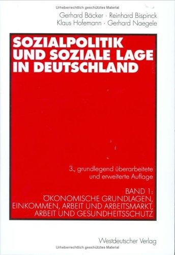 Sozialpolitik und soziale Lage in Deutschland