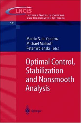 Optimal Control, Stabilization and Nonsmooth Analysis