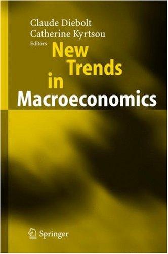 New trends in macroeconomics