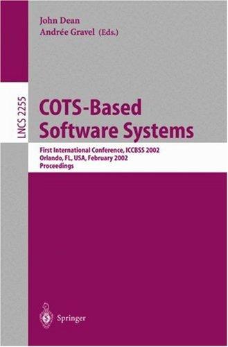 COTS-based software systems