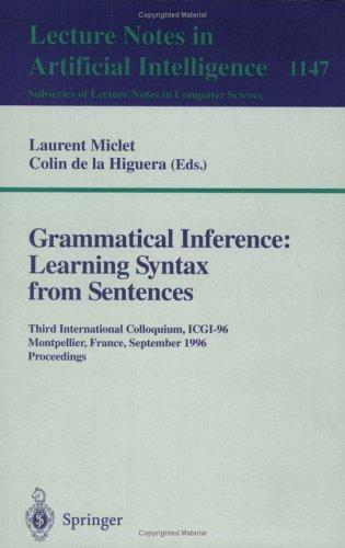 Grammatical inference