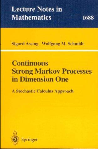 Continuous Strong Markov Processes in Dimension One