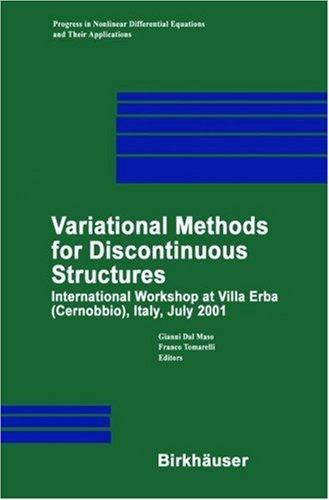 Variational Methods for Discontinuous Structures