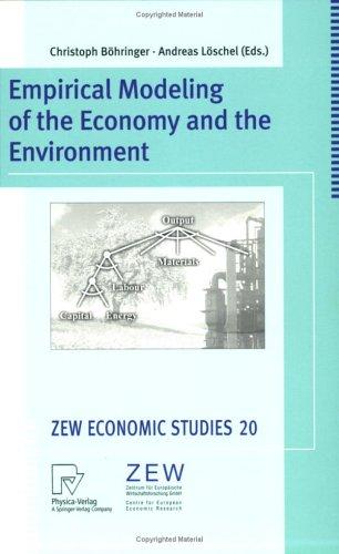 Empirical modeling of the economy and the environment