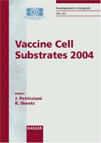 Vaccine cell substrates 2004