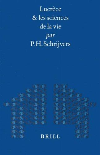 Lucrèce et les sciences de la vie