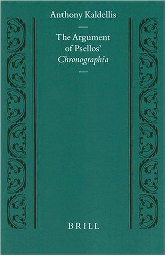 The argument of Psellos' Chronographia