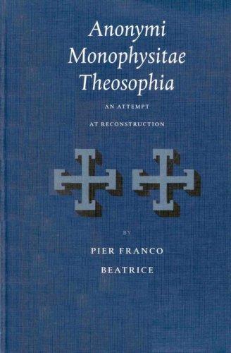 Anonymi Monophysitae theosophia