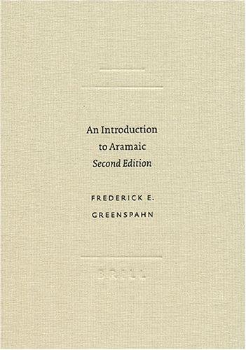 An Introduction to Aramaic (Resources for Biblical Study, No. 46)