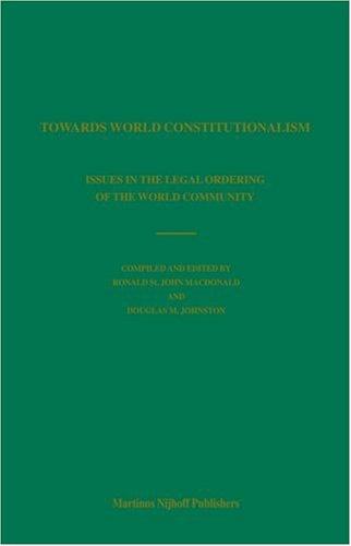 Towards World Constitutionalism