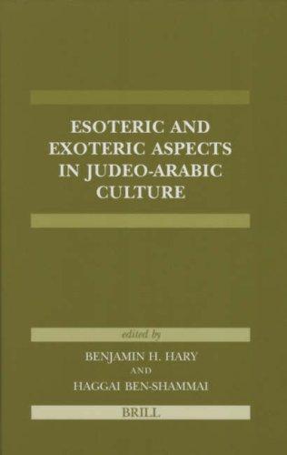 Esoteric and Exoteric Aspects in Judeo-Arabic Culture