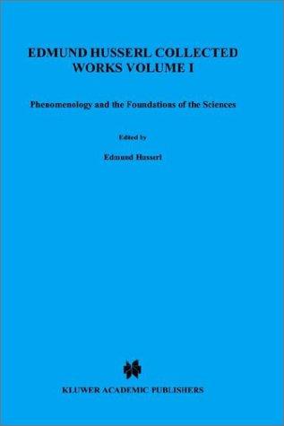 Edmund Husserl Collected Works, Vol. 1