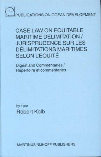 Case Law on Equitable Maritime Delimitation