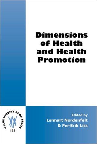 Dimensions of health and health promotion