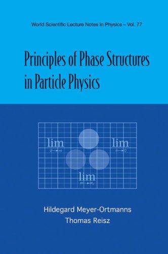 Principles of phase structures in particle physics