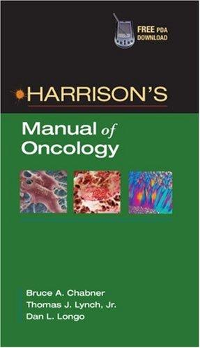Harrison's manual of oncology