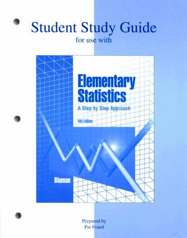 Study Guide to Elementary Statistics